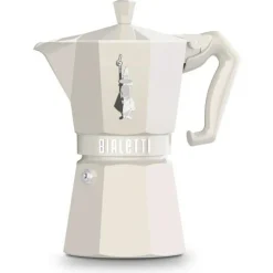Moka Exclusive Kaffebryggare 6 Koppar, Cream