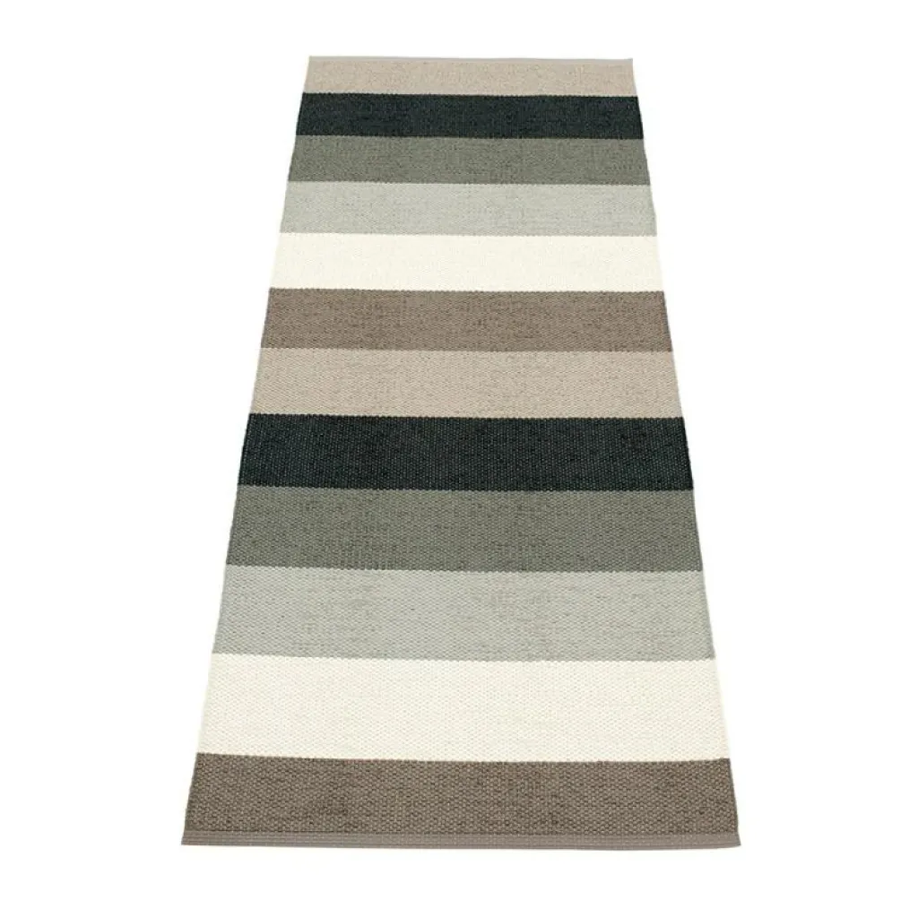 Pappelina Utomhusmattor & Balkongmattor|Plastmattor-Molly Matta 70x200 cm, Mud