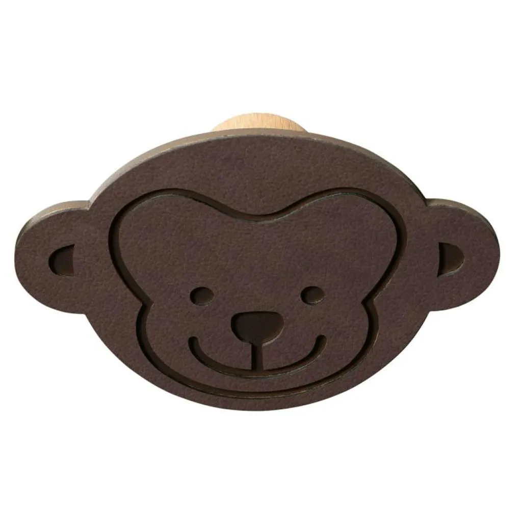 LIND DNA Krokar & Galgar-Monkey Hängare, Nupo Purple/Steel Bronze