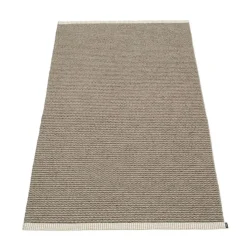 Pappelina Utomhusmattor & Balkongmattor|Plastmattor-Mono Matta 85x260 cm, Dark Mud/Mud