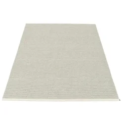 Pappelina Utomhusmattor & Balkongmattor|Plastmattor-Mono Matta 140x200 cm, Fossil Grey/Warm Grey