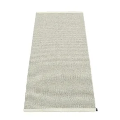 Pappelina Utomhusmattor & Balkongmattor|Plastmattor-Mono Matta 60x250 cm, Fossil Grey/Warm Grey
