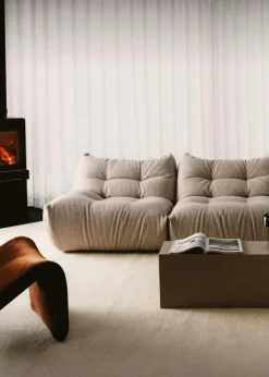 Decotique Modulsoffor-MONO Modulsoffa Vänster, Steam White