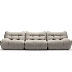 MONO 3-Sitssoffa, Steam White