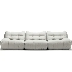 MONO 3-Sitssoffa, Steam White