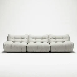 MONO 3-Sitssoffa, Steam White