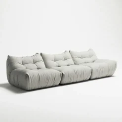 MONO 3-Sitssoffa, Steam White