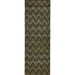 Monta Matta 83x260 cm, Natur/Svart