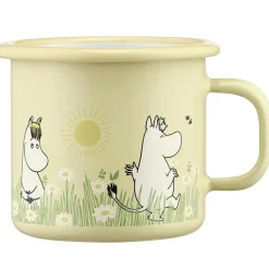 Muurla Muminmuggar-Moomin In the garden Emaljmugg 25 cl,