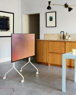 Pedestal Tv-Bänkar & Mediabänkar-Moon Rollin' Tv-Stativ, Mossy Green