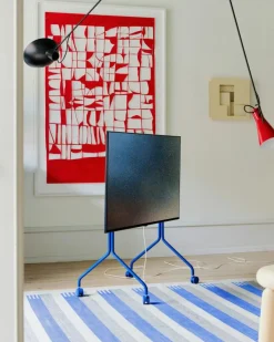 Pedestal Tv-Bänkar & Mediabänkar-Moon Rollin' Tv-Stativ, Mossy Green