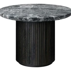 GUBI Soffbord-Moon Soffbord Runt Ø60 x H45, Massiv Såpad Ek