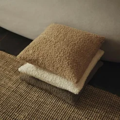 Ferm Living Prydnadskuddar & Fodral-Moor Prydnadskudde 50x50 cm, Off-white