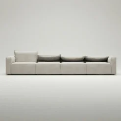 Moore 4-Sitssoffa, Sandshell Beige