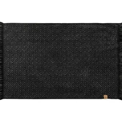 MOROCCO Badrumsmatta, Svart / Grå