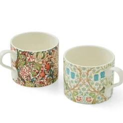 Morris & Co Mugg 2-pack, Blackthorn & Golden Lily
