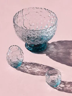 Kosta Boda Fruktskålar|Salladsskålar-Moss Skål 19 cm, Klar