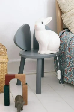 Mouse Barnstol (2-5 år), Mattlackerad Ek