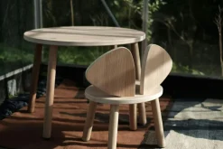 Mouse Barnstol (2-5 år), Mattlackerad Ek