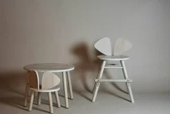 Mouse Barnstol (2-5 år), Mattlackerad Ek