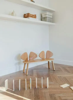 Barn Nofred Barnstolar-Mouse Bänk,