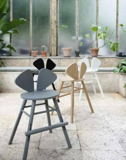 Mouse Junior Barnstol (3-9 år), Vitoljad Ek