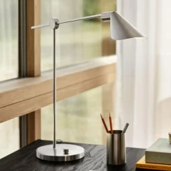 Fritz Hansen Skrivbordslampor|Bordslampor-MS021 Bordslampa, Rostfritt Stål