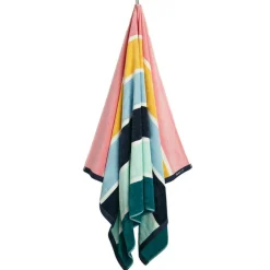 Multi Stripe Strandhandduk 100x180 cm, Multi
