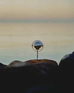 Multi-Lite Bordslampa Portabel, Krom