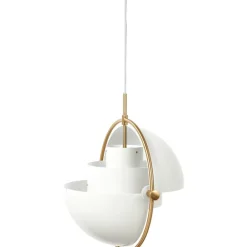 GUBI Pendellampor-Multi-Lite Pendel Ø25,5 cm, Svart Mässing