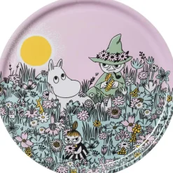 Moomin Arabia Brickor-Mumin Bricka Vänner för alltid 35 cm
