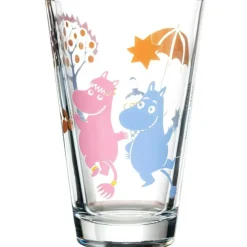 Mumin Dricksglas Fest 2-pack