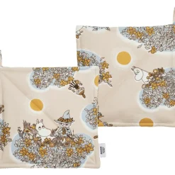 Moomin Arabia Grytlappar & Grytvantar-Mumin Grytlapp Vänner för alltid 22x22 cm 2-pack