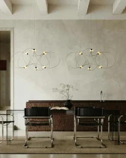 DCWéditions Ljuskronor & Takkronor-Munari Ljuskrona X8, Guld