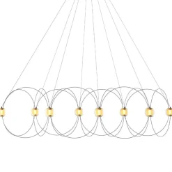 DCWéditions Ljuskronor & Takkronor-Munari Ljuskrona X8, Guld