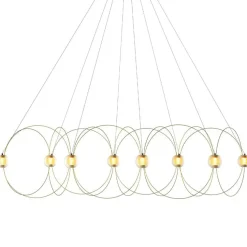 DCWéditions Ljuskronor & Takkronor-Munari Ljuskrona X8, Guld