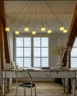 DCWéditions Ljuskronor & Takkronor-Munari Ljuskrona X8, Guld