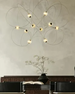 DCWéditions Ljuskronor & Takkronor-Munari Ljuskrona X8, Guld