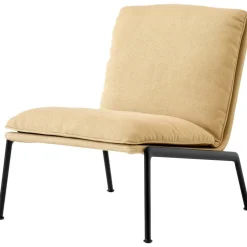 &Tradition Fåtöljer-Muno LN18 Loungefåtölj, Warm Black / Clay 0007