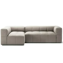 Mure 3-Sitssoffa Med Divan Vänster, Moon White