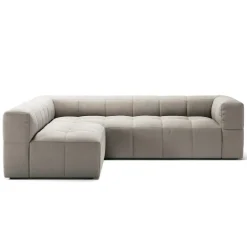 Decotique Hörnsoffor & Divansoffor|3-Sitssoffor-Mure 3-Sitssoffa Med Öppet Avslut Vänster, Moon White