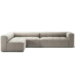 Mure 4-Sitssoffa Med Öppet Avslut Vänster, Moon White