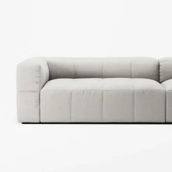 Mure 4-Sitssoffa Med Öppet Avslut Vänster, Moon White