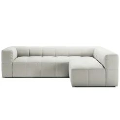 Decotique Hörnsoffor & Divansoffor|3-Sitssoffor-Mure 3-Sitssoffa Med Öppet Avslut Höger, Moon White