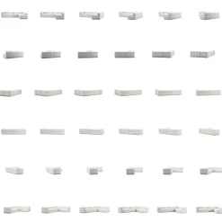 Mure 4-Sitssoffa Med Öppet Avslut Höger, Moon White