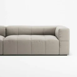 Mure 4-Sitssoffa Med Öppet Avslut Höger, Moon White