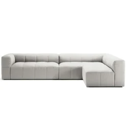 Mure 4-Sitssoffa Med Öppet Avslut Höger, Moon White