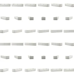 Decotique 4-Sitssoffor +-Mure 4-Sitssoffa, Sandshell Beige