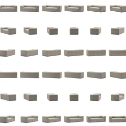 Decotique 2-Sitssoffor-Mure 2-Sitssoffa, Sandshell Beige