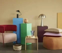 Hübsch Bordslampor-Mush Tall Bordslampa, Svart